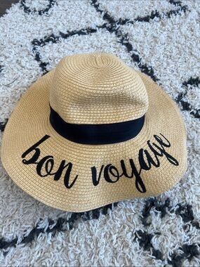 Bon Voyage Straw Sun Hat